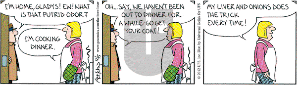 The Born Loser on Wednesday December 5, 2012 Comic Strip