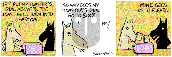 Dark Side of the Horse on Monday July 15, 2013 Comic Strip