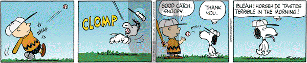 Peanuts - Wednesday March 27, 2013 Comic Strip