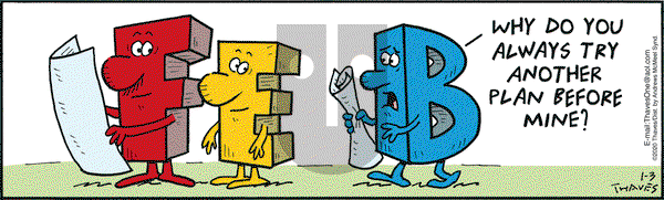 Frank and Ernest on Friday January 3, 2020 Comic Strip