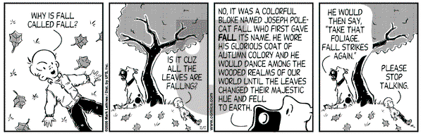 Cow and Boy Classics on Tuesday October 17, 2006 Comic Strip