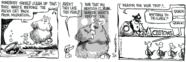 The Grizzwells on Monday April 29, 1996 Comic Strip