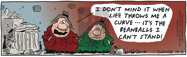 Frank and Ernest on Saturday October 8, 2005 Comic Strip
