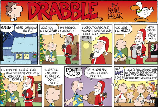 Drabble on Sunday December 24, 2017 Comic Strip
