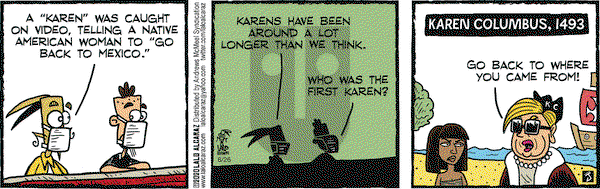 La Cucaracha on Friday June 26, 2020 Comic Strip