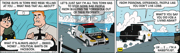 Rip Haywire on Thursday November 17, 2016 Comic Strip