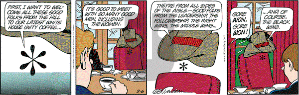 Doonesbury on Tuesday February 6, 2001 Comic Strip
