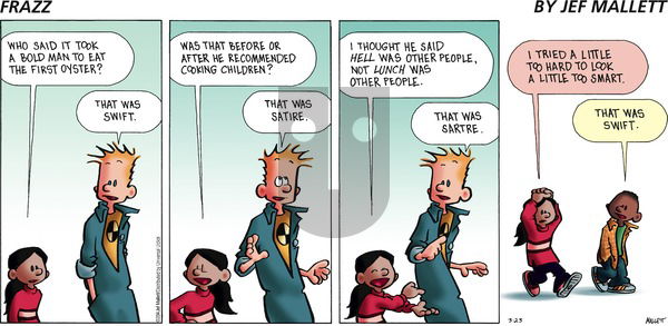 Frazz - Sunday March 23, 2014 Comic Strip