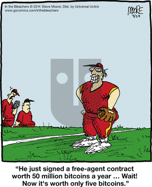 In the Bleachers on Saturday March 29, 2014 Comic Strip