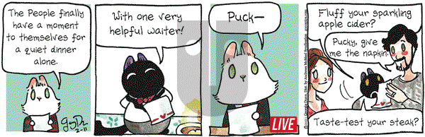 Breaking Cat News on Thursday February 11, 2021 Comic Strip