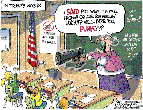 Stuart Carlson on Friday February 23, 2018 Comic Strip