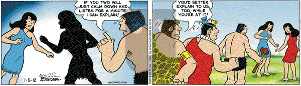 Alley Oop - Thursday January 5, 2012 Comic Strip