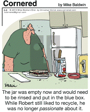 Cornered on Saturday June 8, 2013 Comic Strip