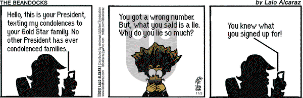 La Cucaracha on Friday November 3, 2017 Comic Strip