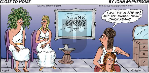 Close to Home on Sunday June 23, 2013 Comic Strip
