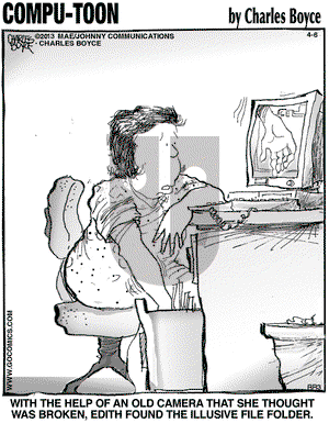 Compu-toon on Saturday April 6, 2013 Comic Strip