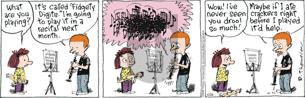 Cul de Sac on Saturday April 28, 2018 Comic Strip