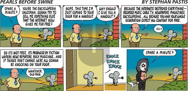 Pearls Before Swine on Sunday June 29, 2014 Comic Strip