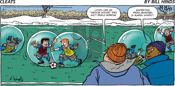 Cleats on Sunday February 1, 2009 Comic Strip