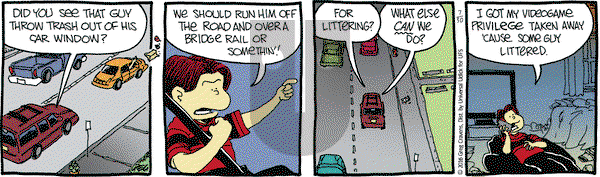 The Buckets on Saturday July 30, 2016 Comic Strip