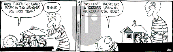 The Buckets on Saturday December 13, 2008 Comic Strip