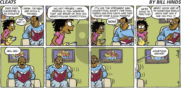 Cleats - Sunday January 30, 2005 Comic Strip
