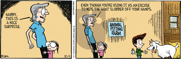 Grand Avenue on Thursday October 9, 2008 Comic Strip