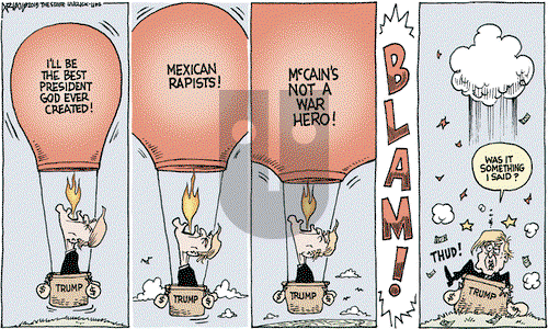 Robert Ariail - Tuesday July 21, 2015 Comic Strip