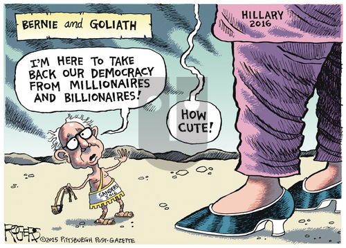 Rob Rogers on Sunday May 3, 2015 Comic Strip
