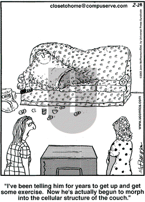 Close to Home on Friday February 28, 2003 Comic Strip