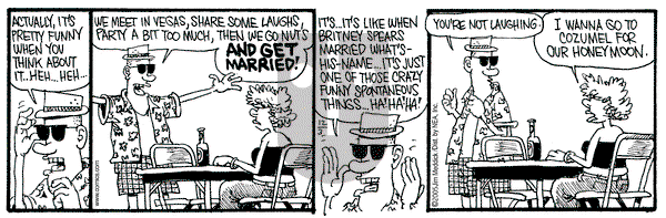 Monty on Saturday December 3, 2005 Comic Strip
