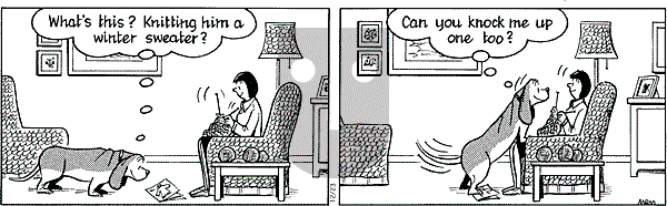 Fred Basset on Tuesday December 23, 2003 Comic Strip