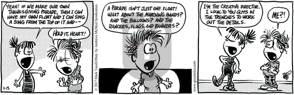 Heart of the City on Wednesday November 15, 2017 Comic Strip