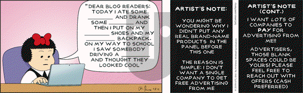 Nancy on Friday November 8, 2019 Comic Strip