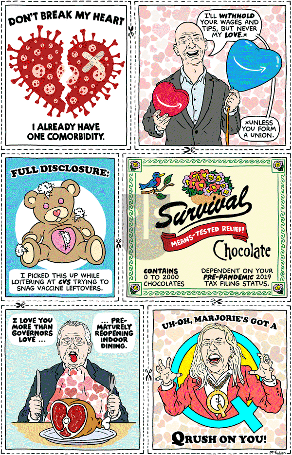 Brian McFadden - Tuesday February 9, 2021 Comic Strip