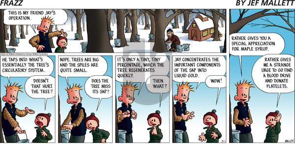 Frazz on Sunday March 1, 2020 Comic Strip