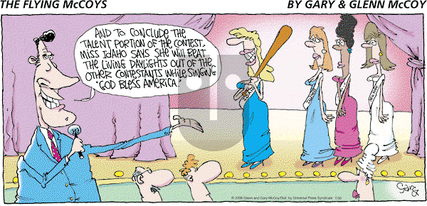The Flying McCoys on Sunday July 30, 2006 Comic Strip