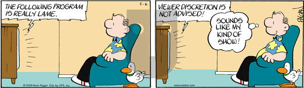Drabble on Wednesday May 6, 2009 Comic Strip