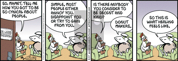 DeFlocked on Thursday April 17, 2025 Comic Strip