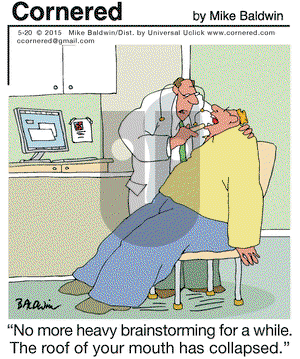 Cornered on Wednesday May 20, 2015 Comic Strip