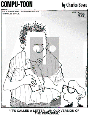 Compu-toon on Friday April 25, 2014 Comic Strip