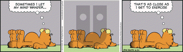 Garfield on Monday June 24, 2019 Comic Strip