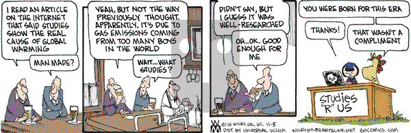 Non Sequitur on Thursday November 5, 2015 Comic Strip