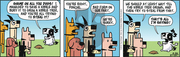 Pooch Cafe on Monday April 30, 2018 Comic Strip