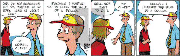 Lucky Cow on Friday September 1, 2006 Comic Strip