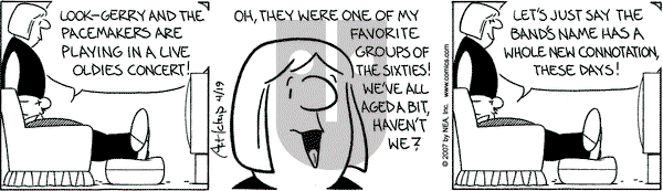 The Born Loser on Thursday April 19, 2007 Comic Strip