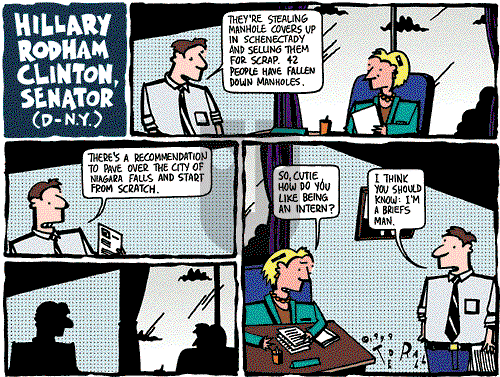 Ted Rall on Wednesday July 21, 1999 Comic Strip
