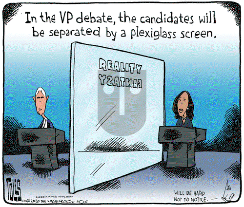 Tom Toles on Wednesday October 7, 2020 Comic Strip