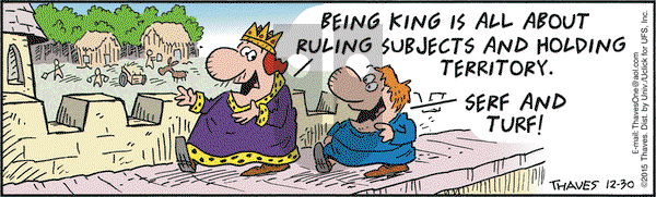 Frank and Ernest on Wednesday December 30, 2015 Comic Strip