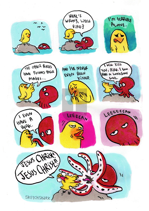 Sketchshark Comics on Monday August 12, 2019 Comic Strip
